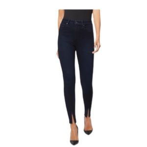 Joe's women’s size 30 the Danielle Dark Blue high rise skinny zip